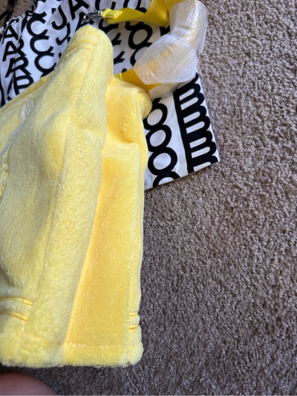 NWT Marc Jacobs Fuzzy Terry Tote ☀️ - Picture 7 of 7